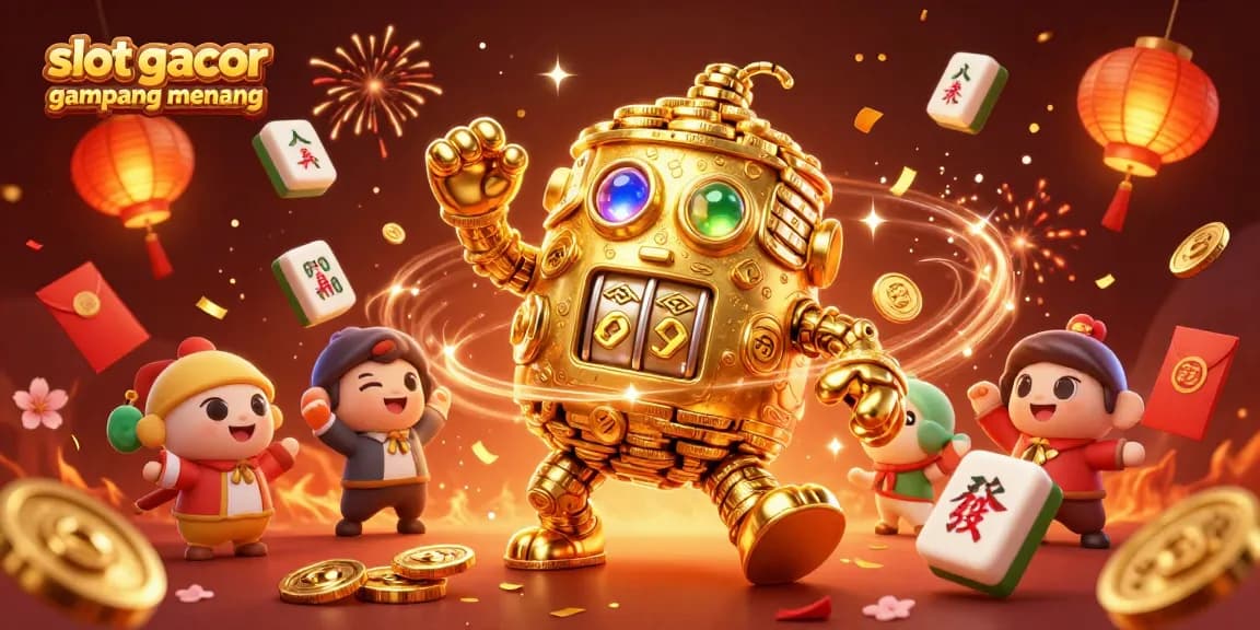 Menangkan slot gacor gampang menang dengan keberuntungan golem emas dan elemen permainan yang meriah