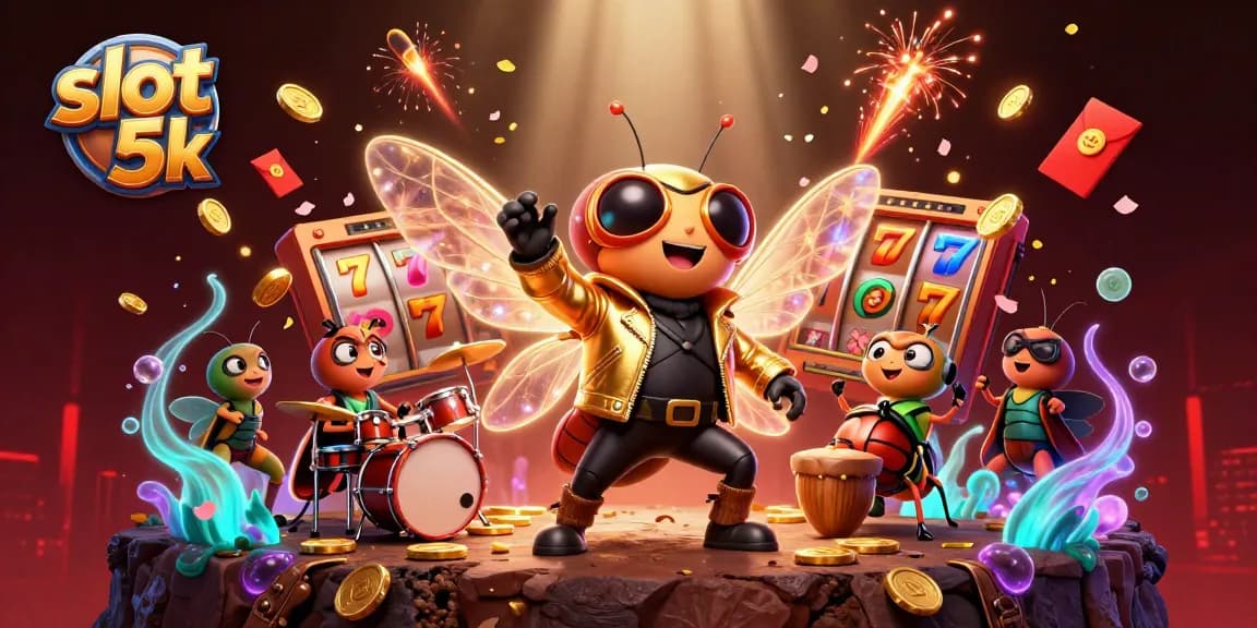 Play exciting slot 5k games with vibrant visuals and thrilling characters.