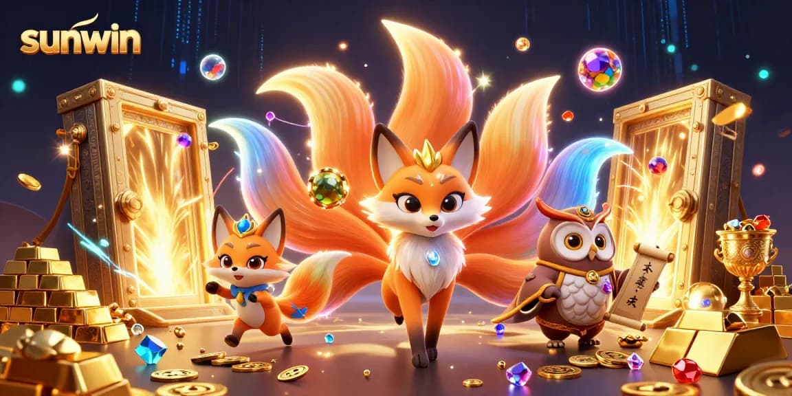 Experience thrilling gameplay at sunwin, where 3D cartoon spirits celebrate life with treasures and luck.