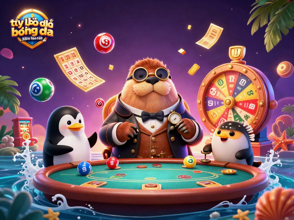 Experience the thrilling tỷ lệ bóng đá kèo nhà cái with a lively 3D underwater casino scene.