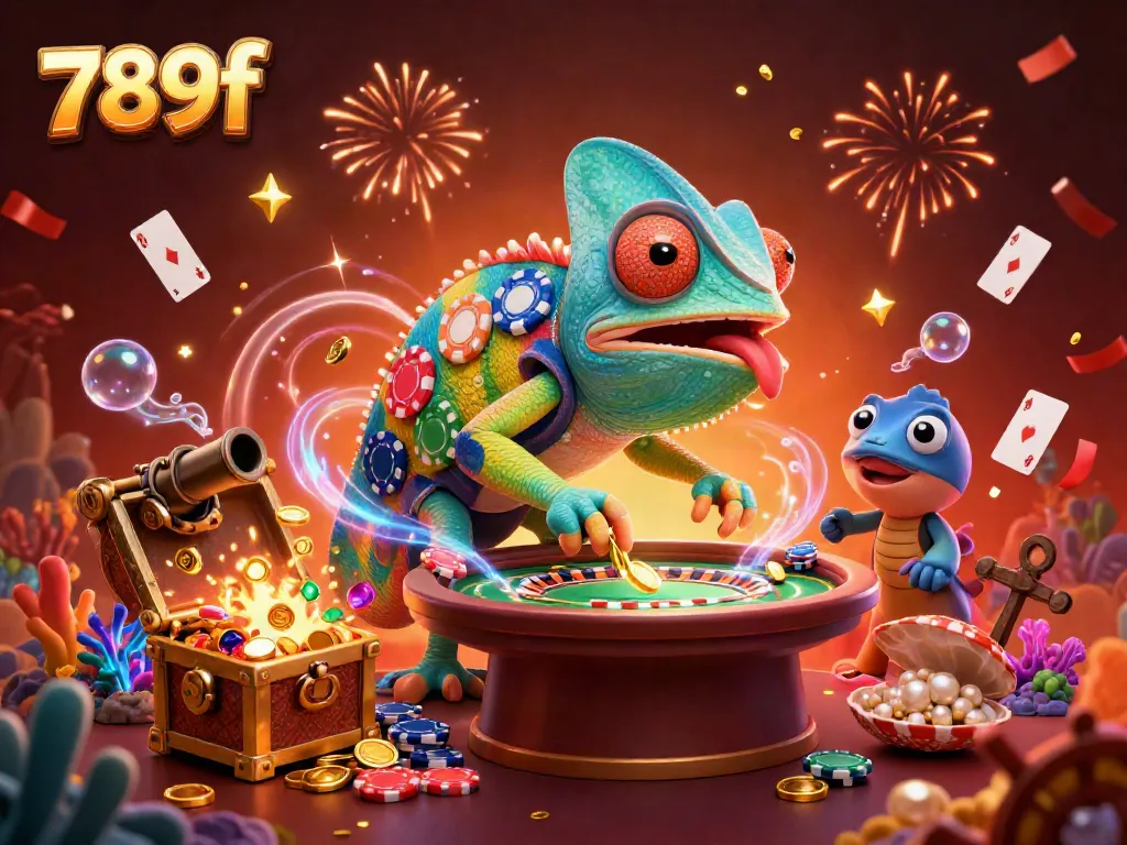 Experience the excitement at 789f with vibrant 3D casino adventures and golden treasures.