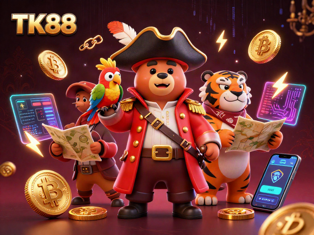 Join the adventure at TK88 with exciting treasure hunting and energetic gameplay!