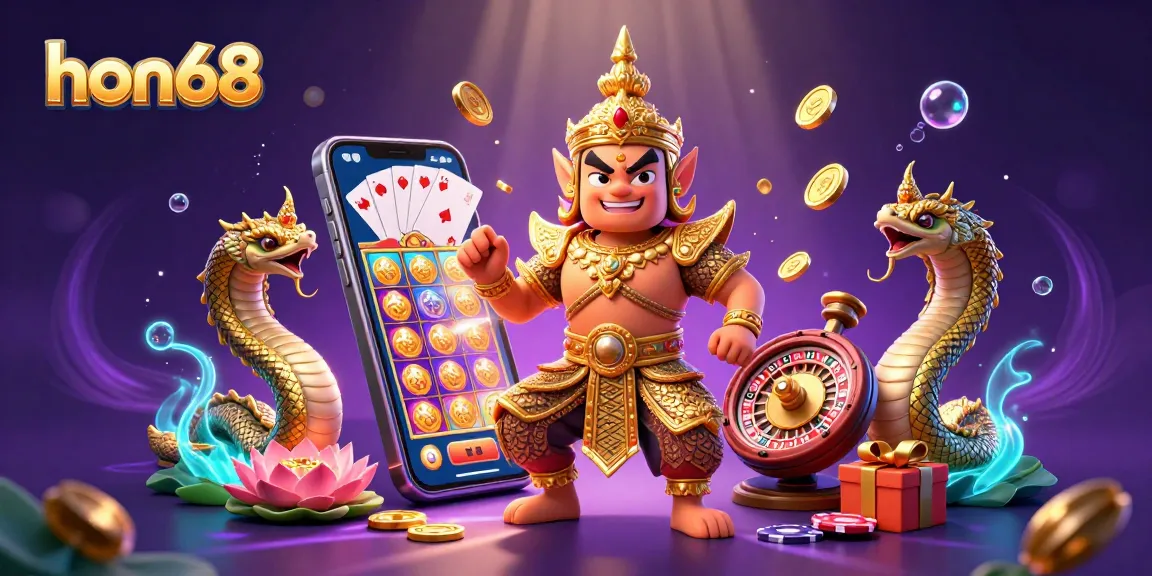 hon68 invites players to immerse in thrilling slot games with vibrant visuals and iconic characters.