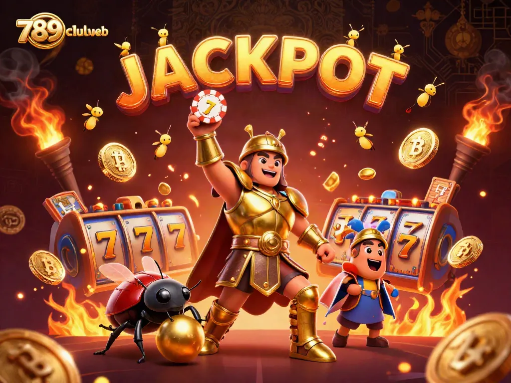 Experience thrilling luck with 789club web featuring a dynamic casino jackpot scene.