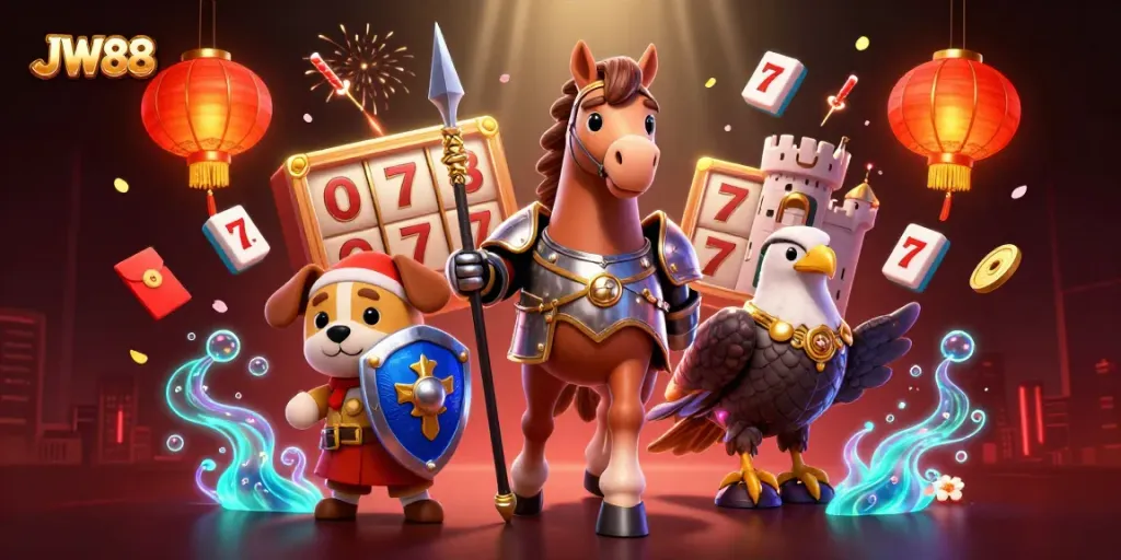 Experience thrilling gameplay at JW88 with exciting slots, dynamic visuals, and engaging characters.
