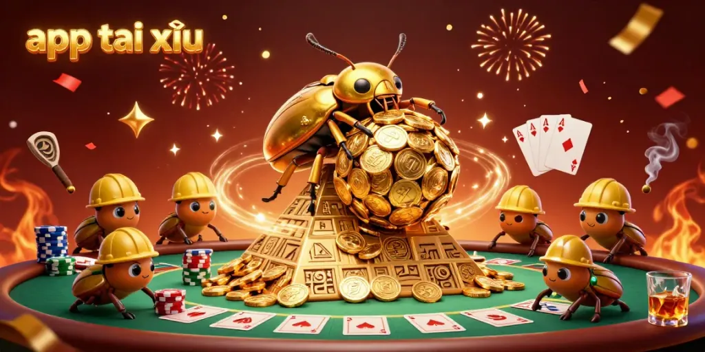 Engage with app tài xỉu and discover high-stakes action in a vibrant casino scene.