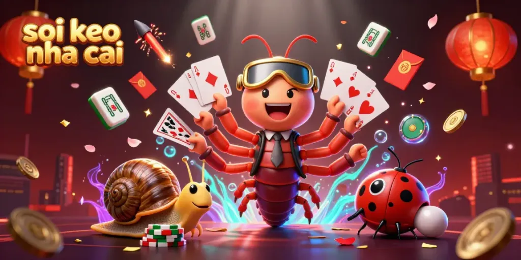 Experience the excitement of soi keo nha cai with vibrant casino characters and dynamic gaming elements.