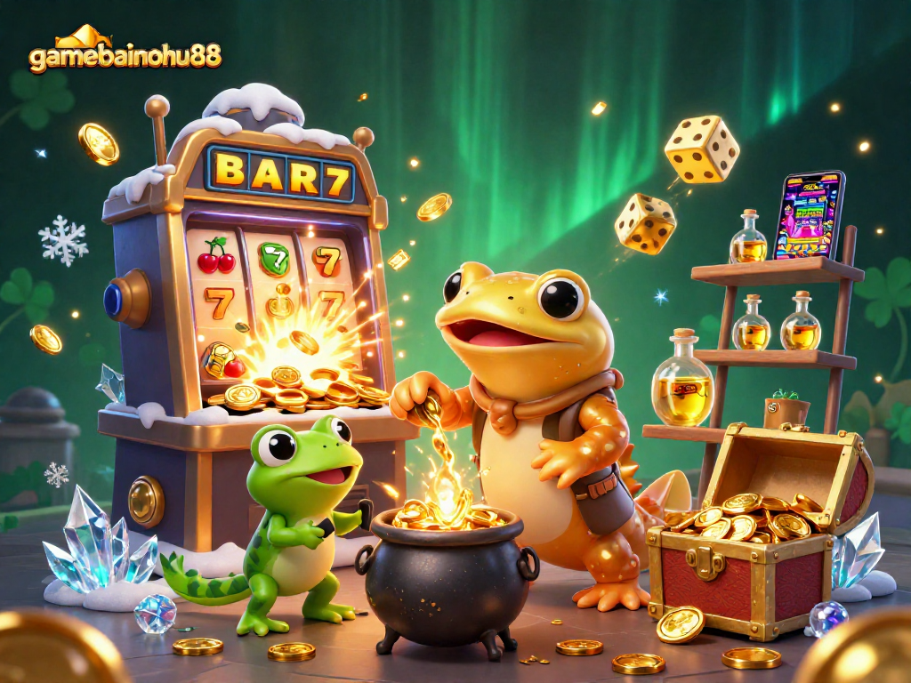 gamebainohu88 features magical alchemists transforming metals into rewards amidst dynamic casino elements