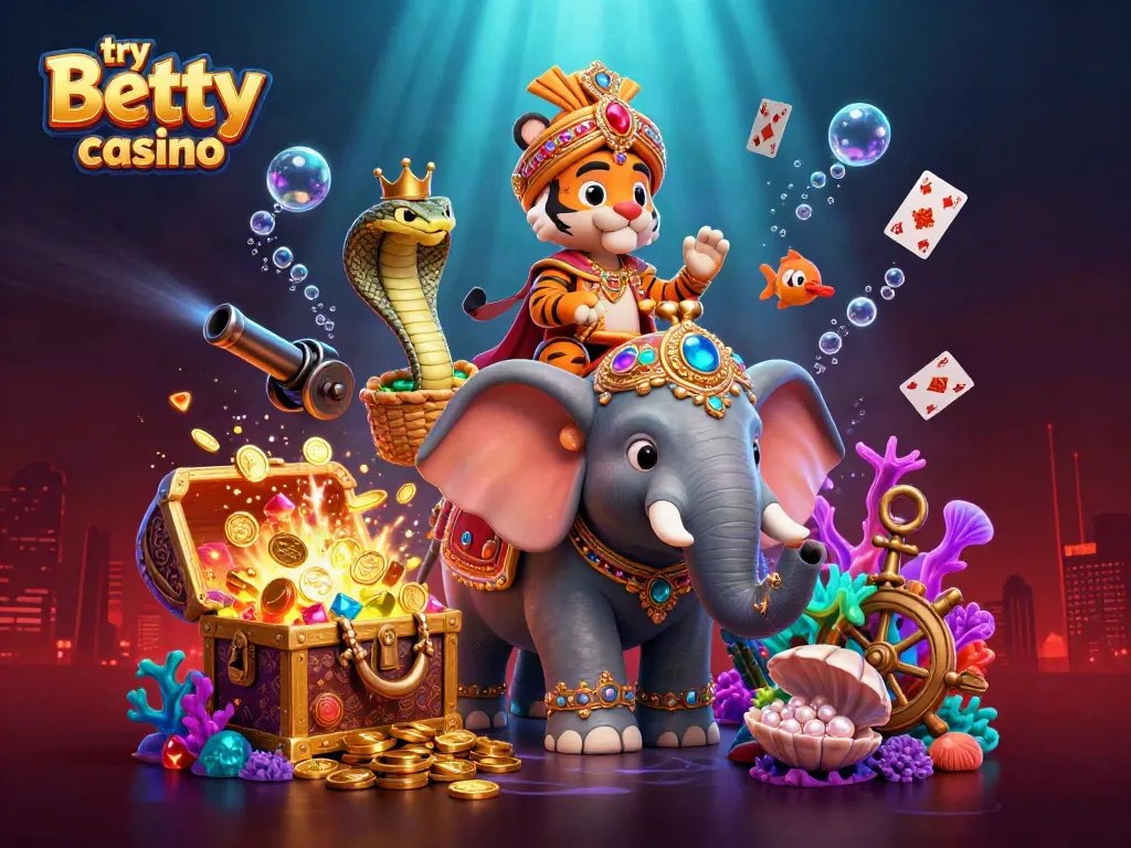 Engage with thrilling gameplay visuals at try Betty casino featuring stunning 3D elements.