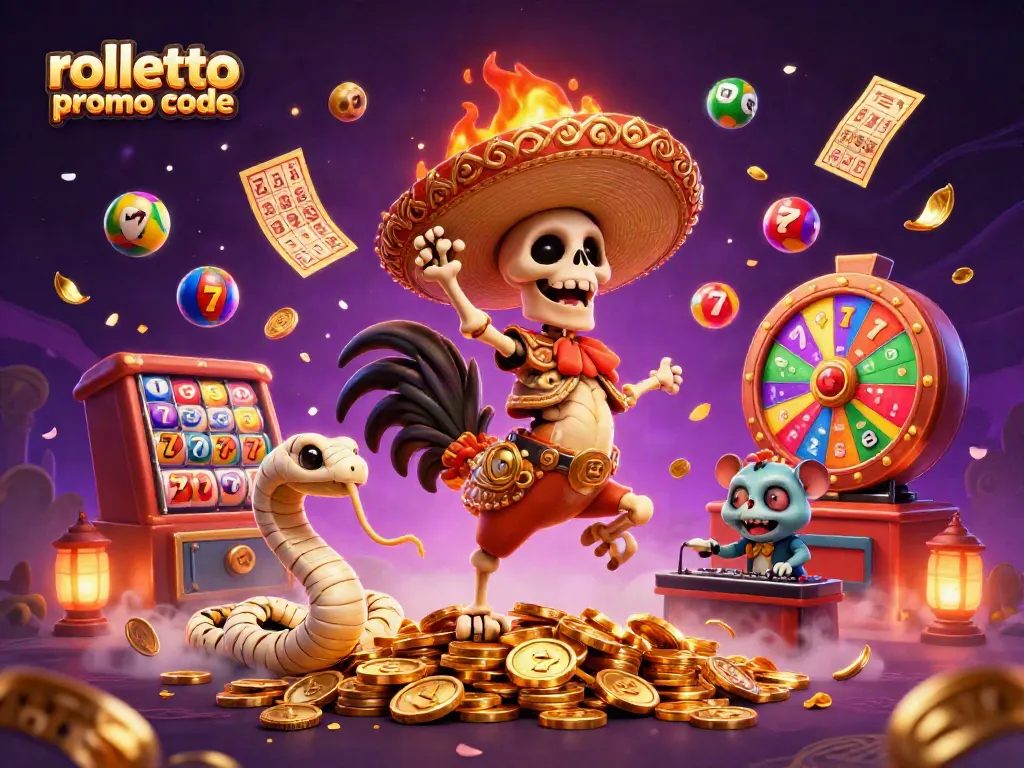 Experience the excitement with the rolletto promo code for winning chances filled with vibrant slot scenes and dynamic characters.