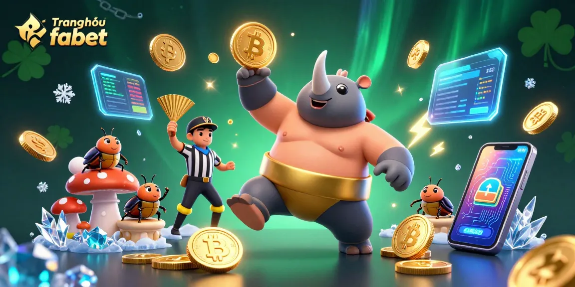 Experience the thrill of Trang chủ fabet as the rhinoceros beetle champion triumphs with flying coins!