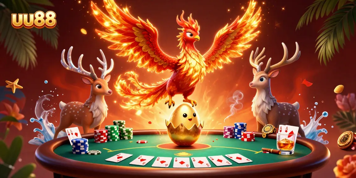 Experience exhilarating betting action at uu88 with a vibrant 3D casino scene featuring characters and dynamic game elements.
