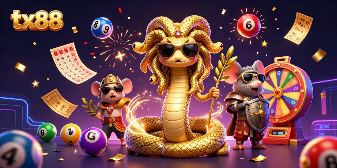 Join the tx88 gaming frenzy with Medusa and pals in this vibrant casino scene