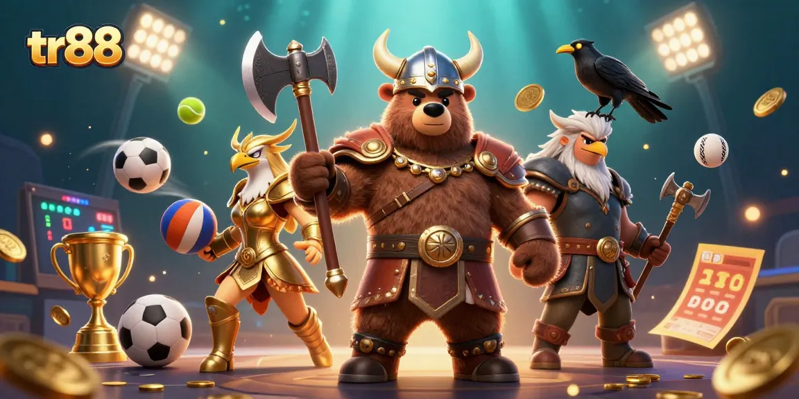 Join the action at tr88 with dynamic sports betting and lively casino characters