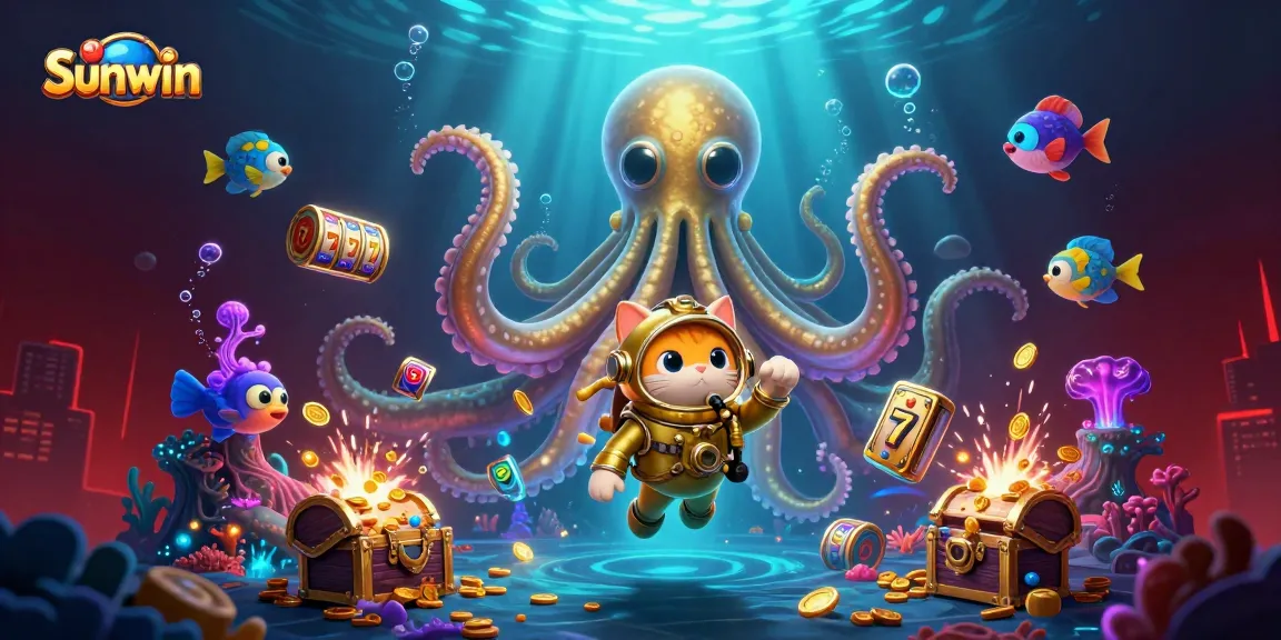 Experience exciting gameplay with Sunwin's dynamic casino elements in this engaging 3D illustration.