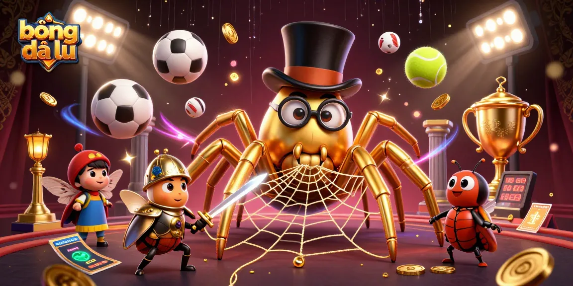 Bóng đá lu showcases dynamic sports action with colorful elements and thrilling gambling visuals.