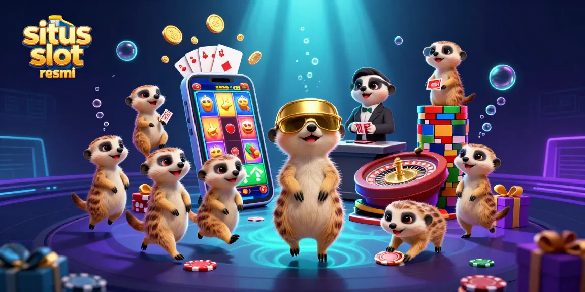 Experience the vibrant world of situs slot resmi as meerkats manage a dynamic casino with thrilling gameplay elements.