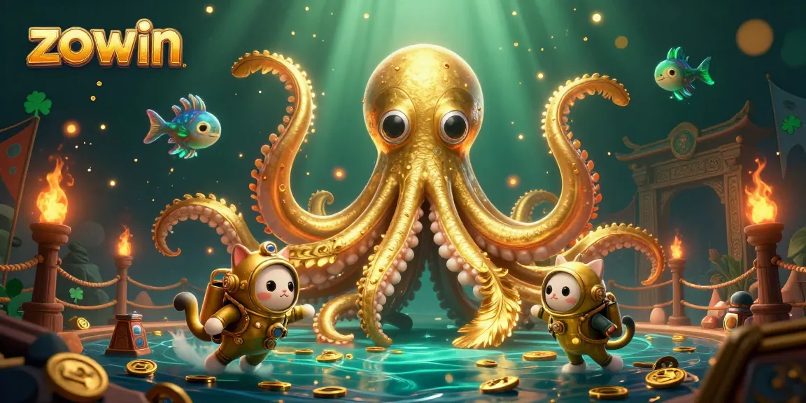 Spin to win big with zo win in this immersive underwater casino adventure featuring a treasure-filled kraken!