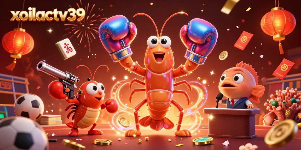 Experience thrilling sports betting moments with xoilactv39's engaging 3D characters and elements