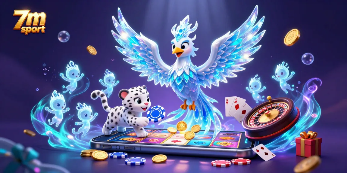Engage with 7m sport and immerse in an enchanting ice-themed casino adventure.