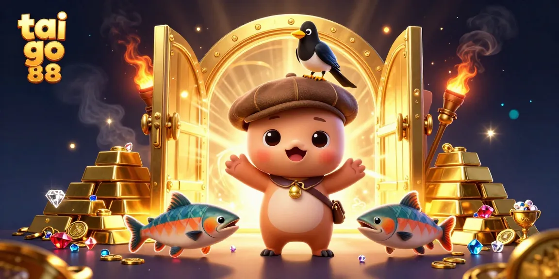 Win big with tai go 88 as adorable cartoon characters engage in exciting casino adventures.