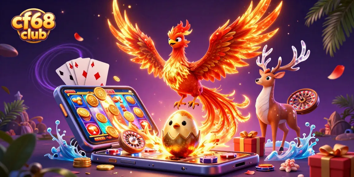 Engage in exciting gameplay at cf68 club with vibrant slots and a dynamic casino atmosphere.