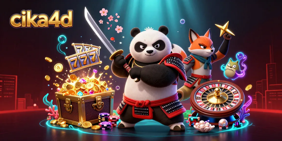 Join the thrilling action with cika4d and dive into online casino adventures filled with vibrant characters.