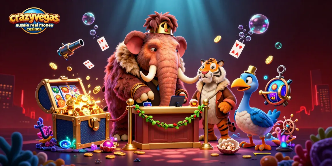 Experience vibrant action at crazyvegas aussie real money casinos with a dynamic, ultra-detailed 3D scene.