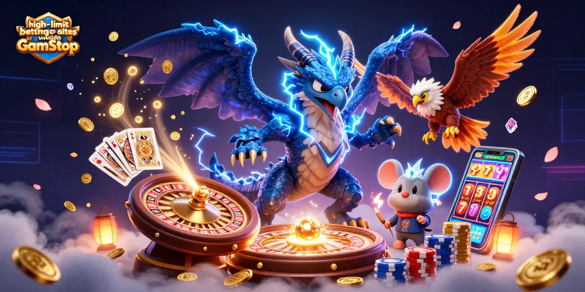 Experience thrill with high-limit betting sites outside GamStop featuring electrifying characters and casino dynamics.